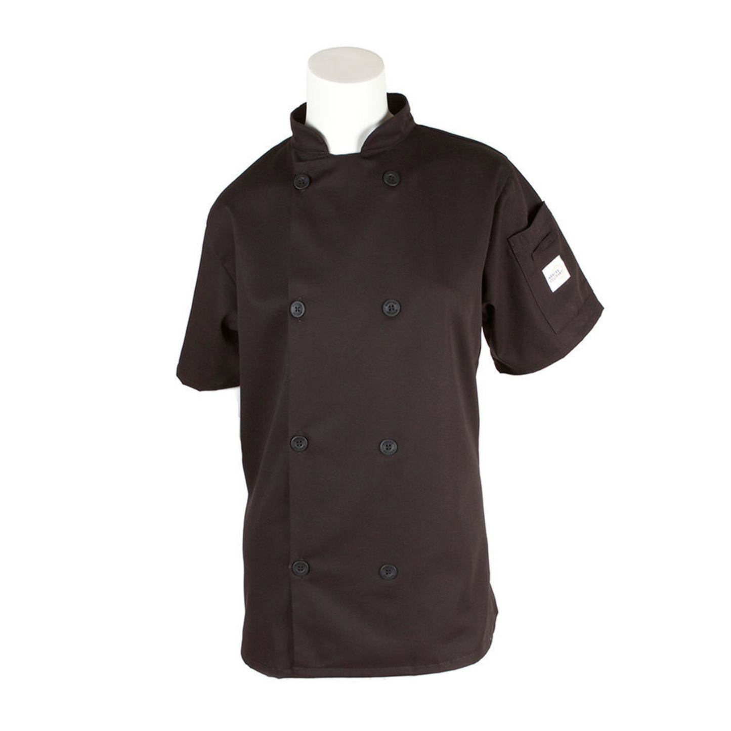 Women's Jacket Shrt Slv Blk Sm - MTOM60023BKS Mercer Cutlery