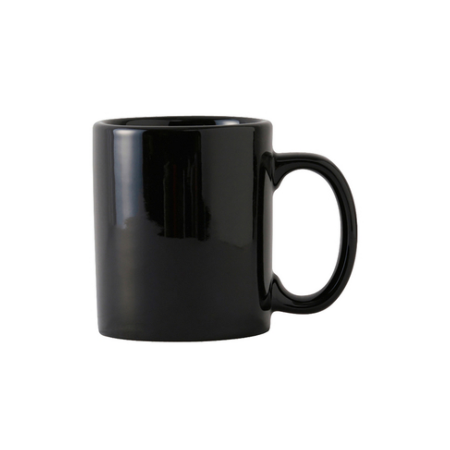 Taza Tuxton, café, 355 ml, negra - CS2D