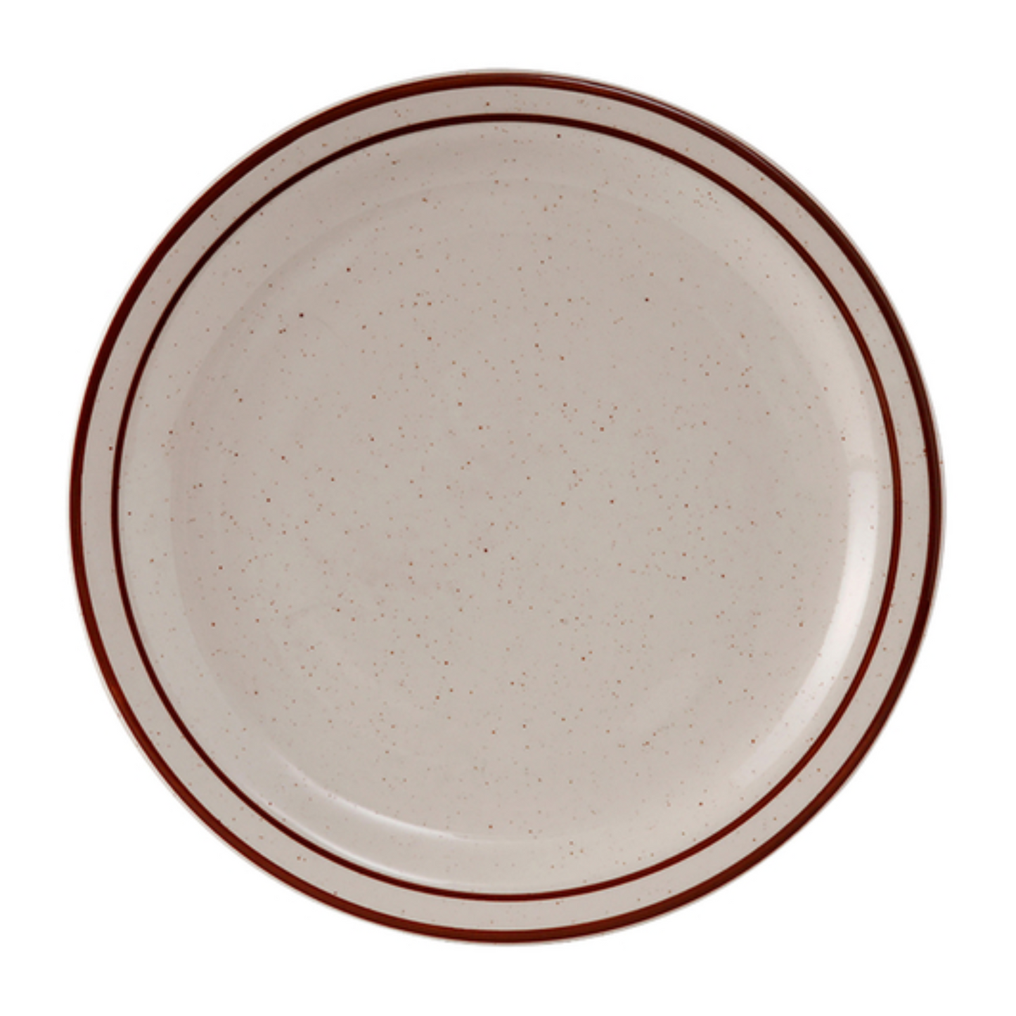 Plato Tuxton, 26 cm, marrón moteado, "Patrón Bahamas" - CS1D