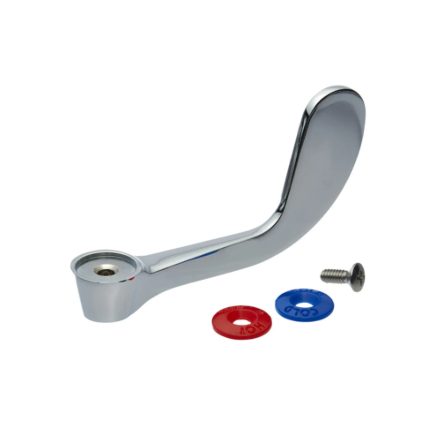 Wrist Handle Kit 4" Pol Chrome - 3984 Fisher