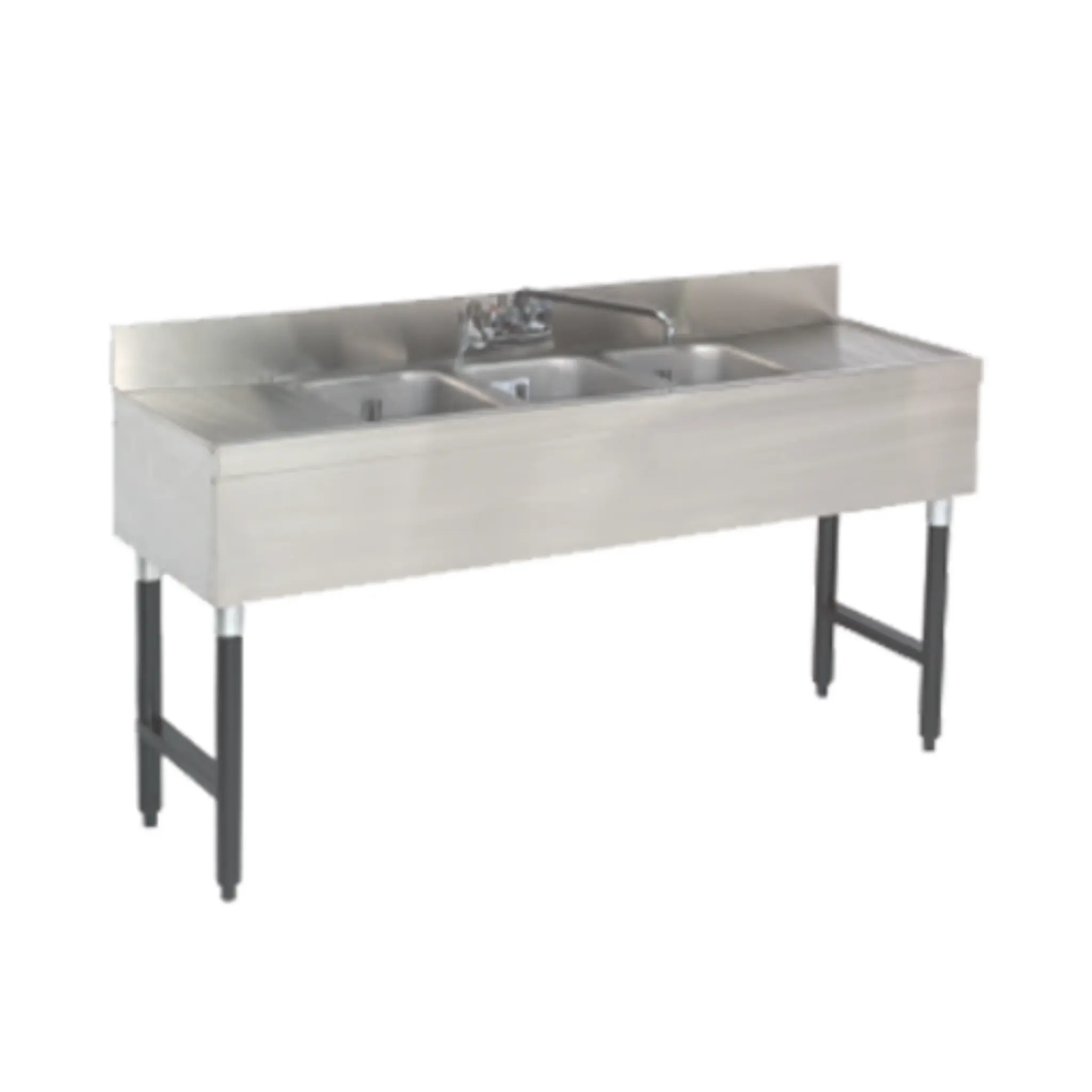 California Cooking Underbar Sink, 3-comparment - SLB-53C-X California Cooking
