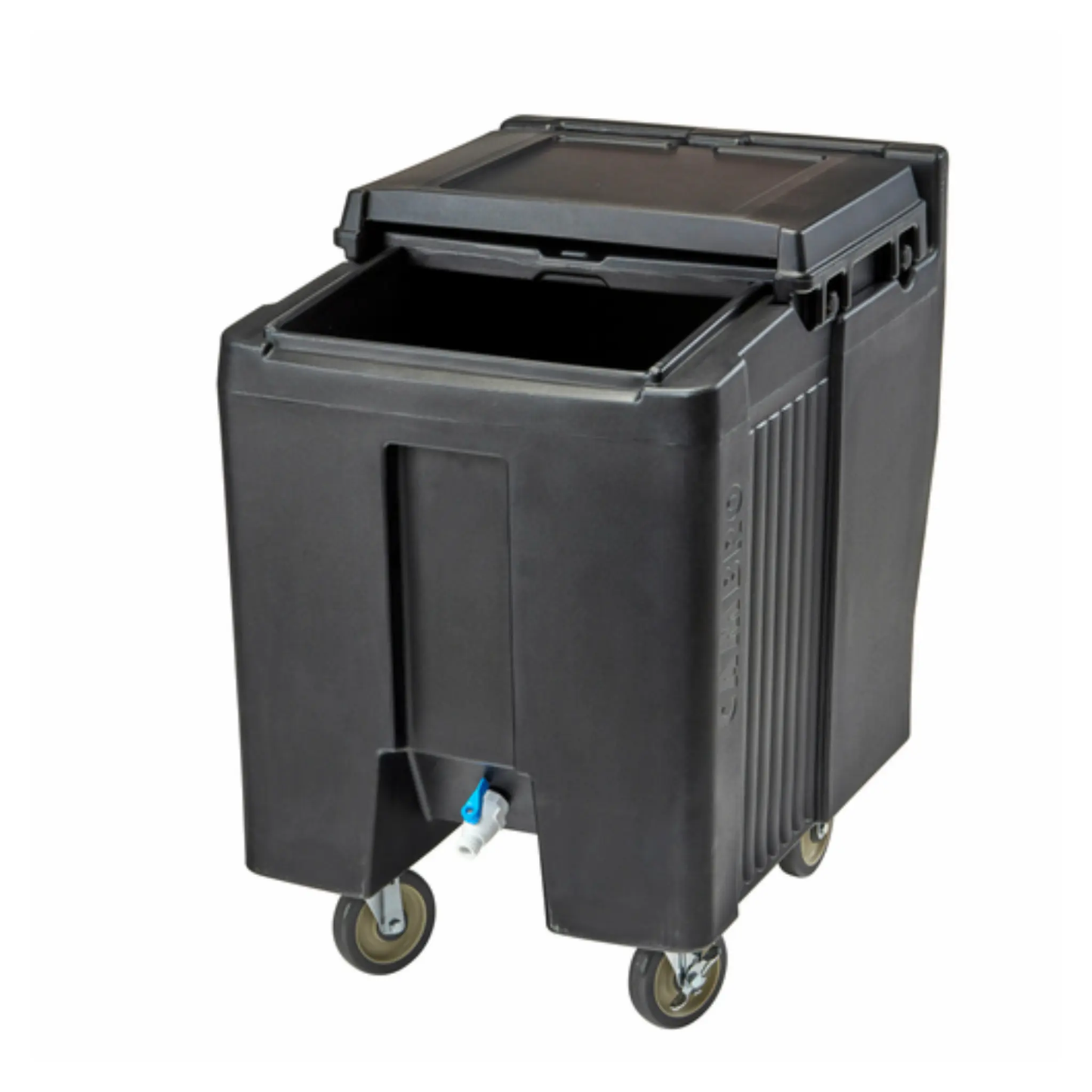 Cambro Ice Caddy, Portable Tall 125 lb Capacity - Black - ICS125T110 Cambro