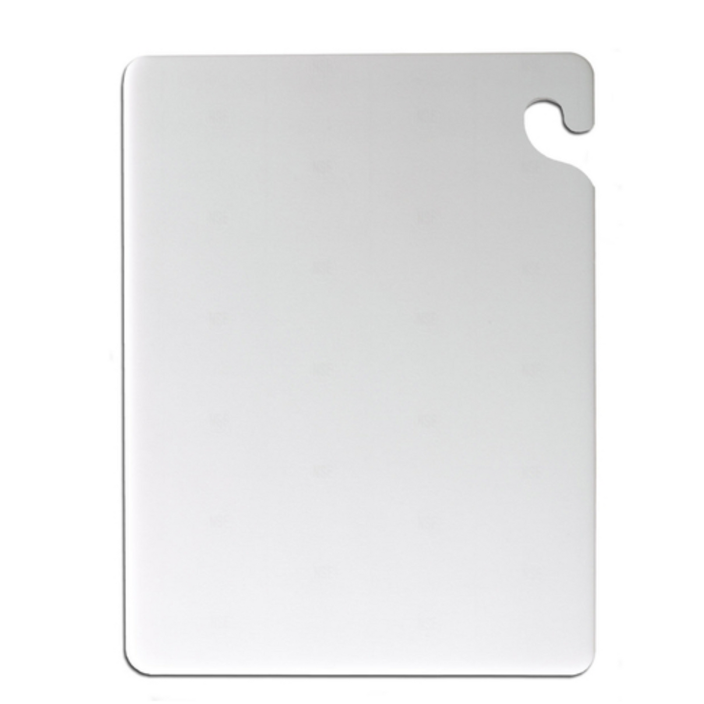 Tabla de cortar San Jamar Cut-N-Carry de 38 x 50 x 1,27 cm, blanca CB152012WH
