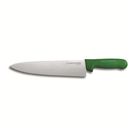 Cuchillo de cocinero Dexter-russell SaniSafe de 10" verde