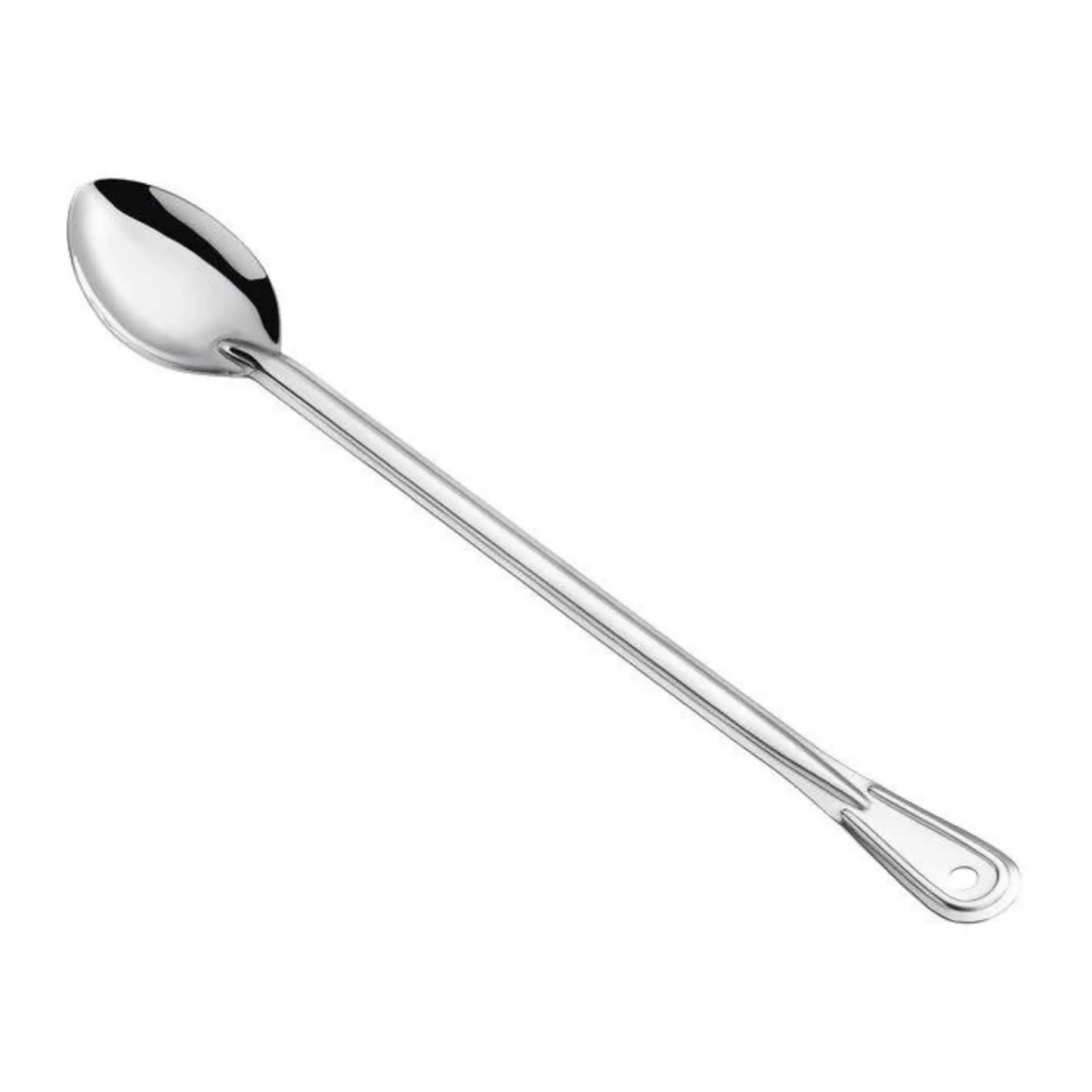 Basting Spoon, 21", Solid, Stainless Steel, Heavy Duty - California Cooking