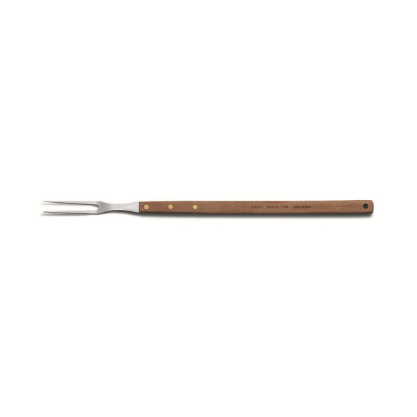 Tenedor para asar Dexter-Russell de 22" con mango de haya de acero inoxidable - S2826 1/2