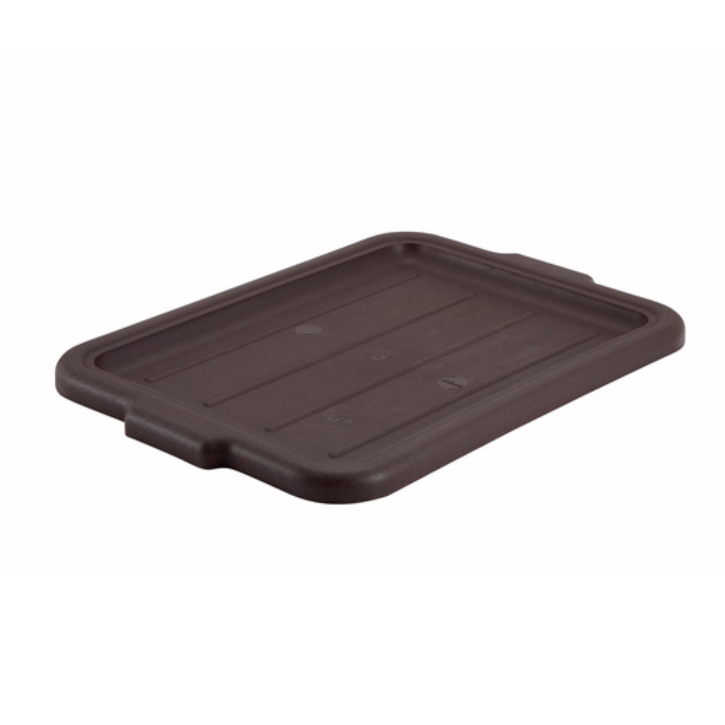 Winco Bus Box Lid Brown Polypropylene for 21-1/2" x 15" - PL-57B