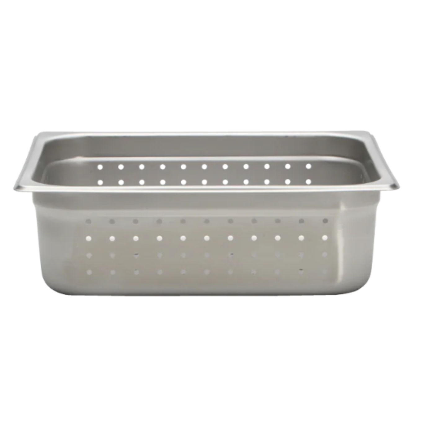 Sartén para mesa de vapor de 1/2" perforada de 4" de profundidad