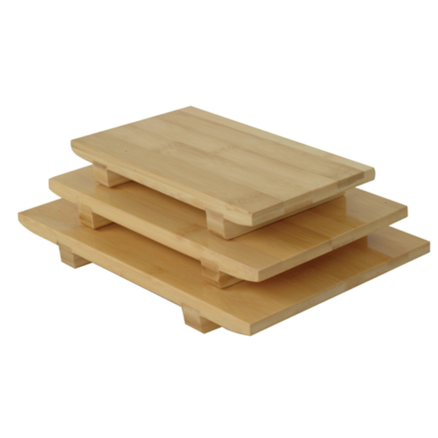 Plato de bambú para sushi de 15 x 24 cm - TGIWSPB002