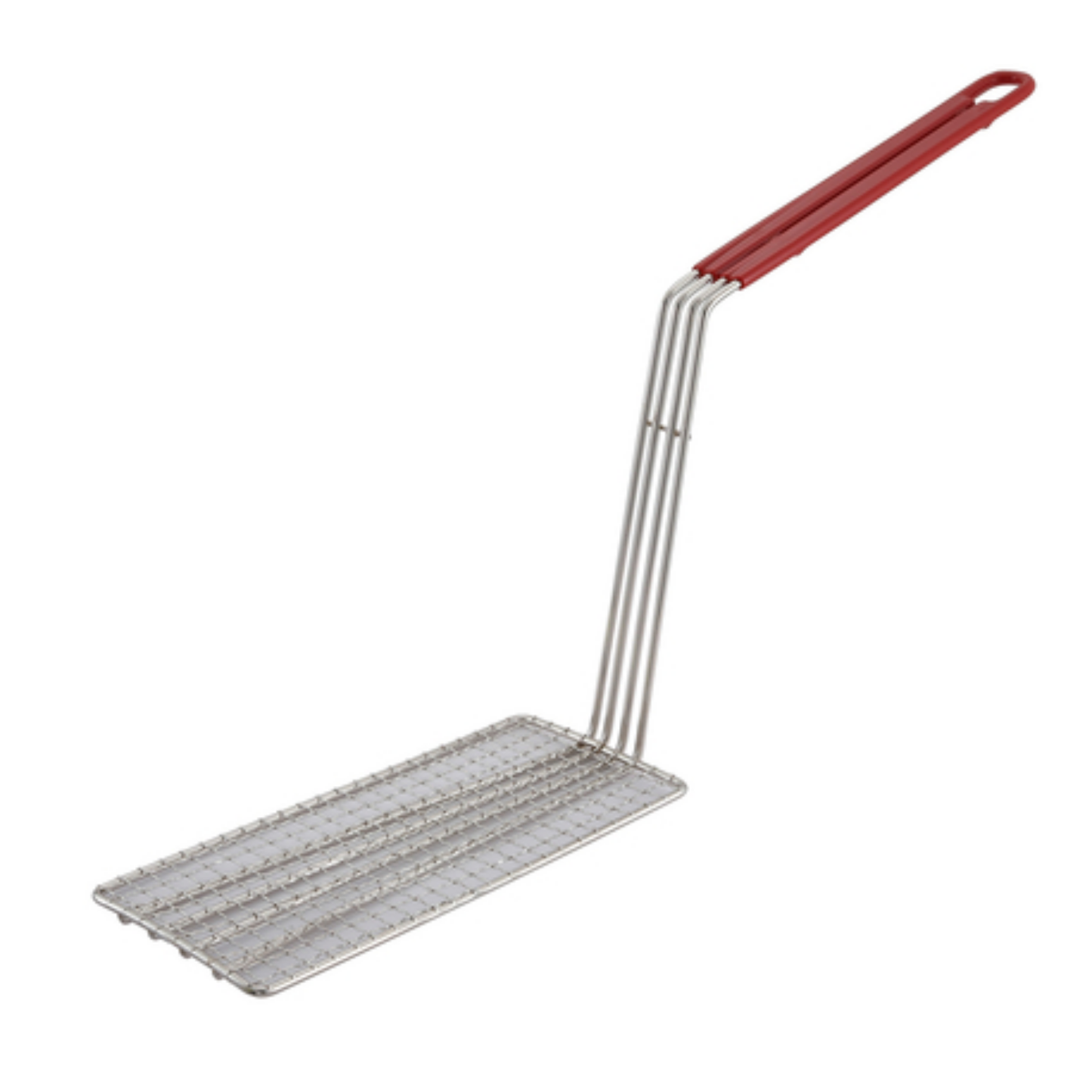 Prensa para cestas de freír Winco con mango de 28 cm (11") compatible con Winco FB-30 - FB-PB
