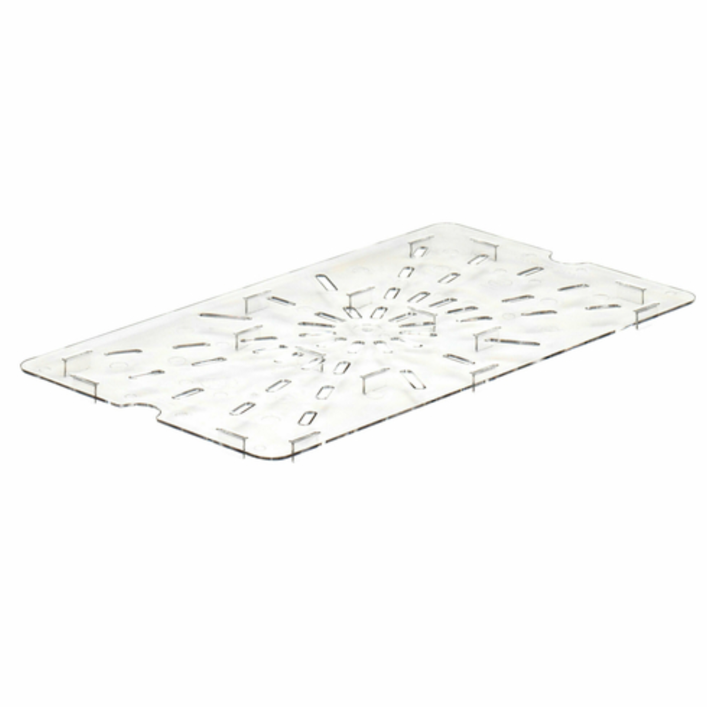 Cambro Cold Food Pan Drain Tray For Full Size Pans Clear - 10CWD135