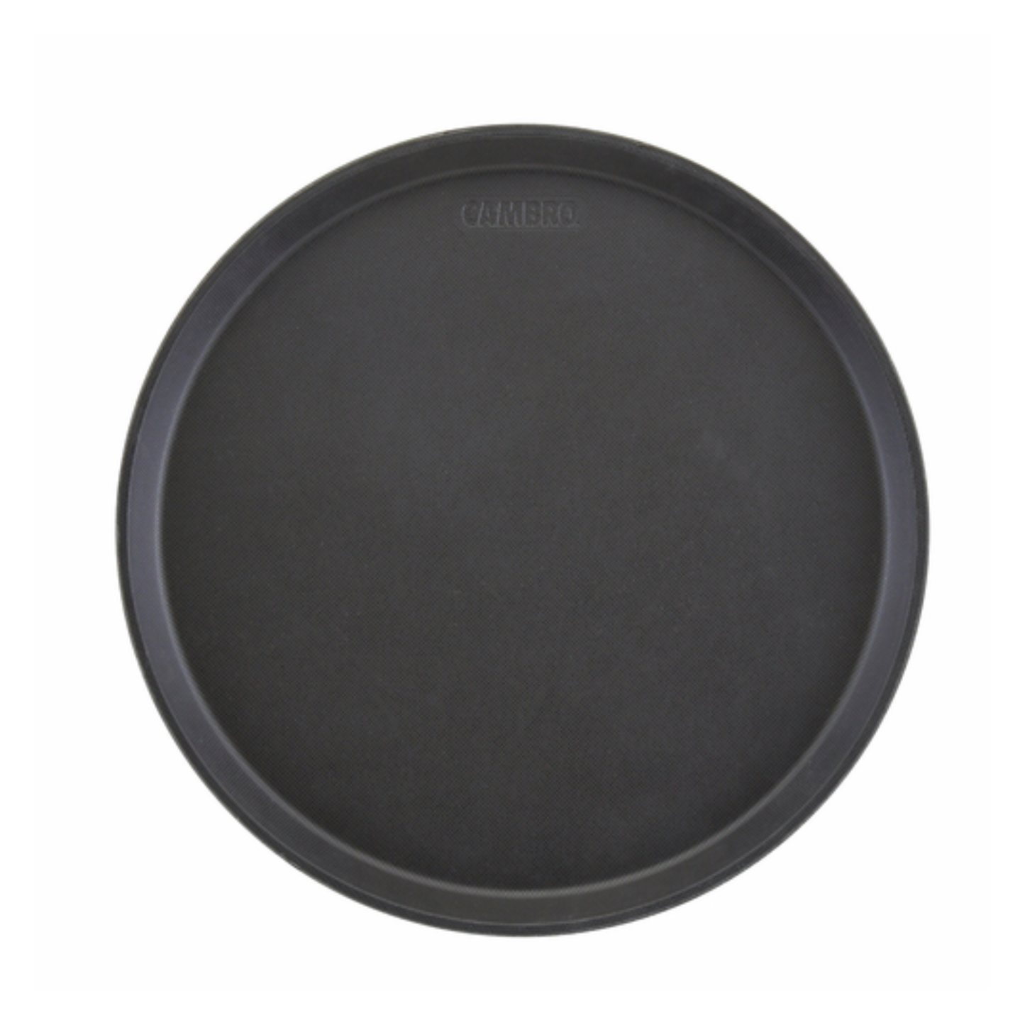 Cambro Camtread® Serving Tray Round Black 14" - 1400CT110