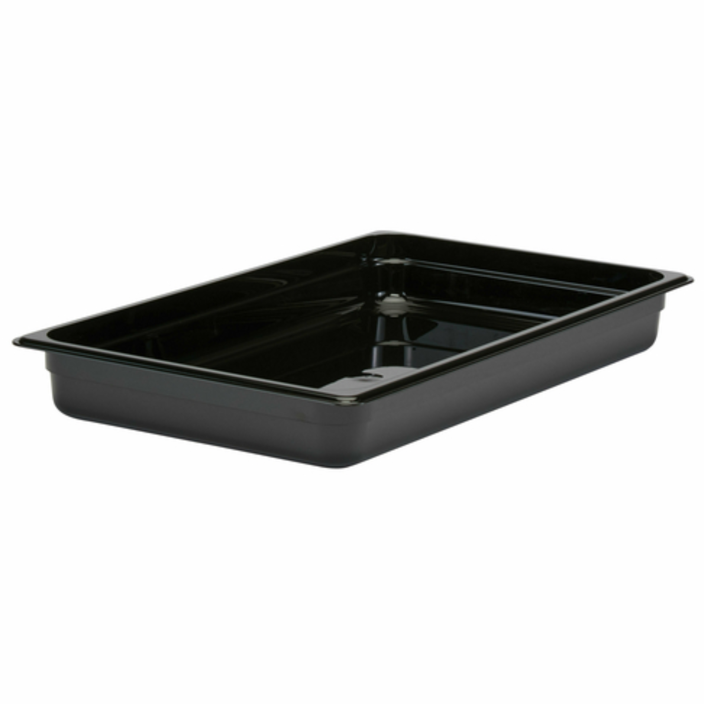 Cambro Camwear® Cold Food Pan Full Size 2-1/2" Deep Black - 12CW110