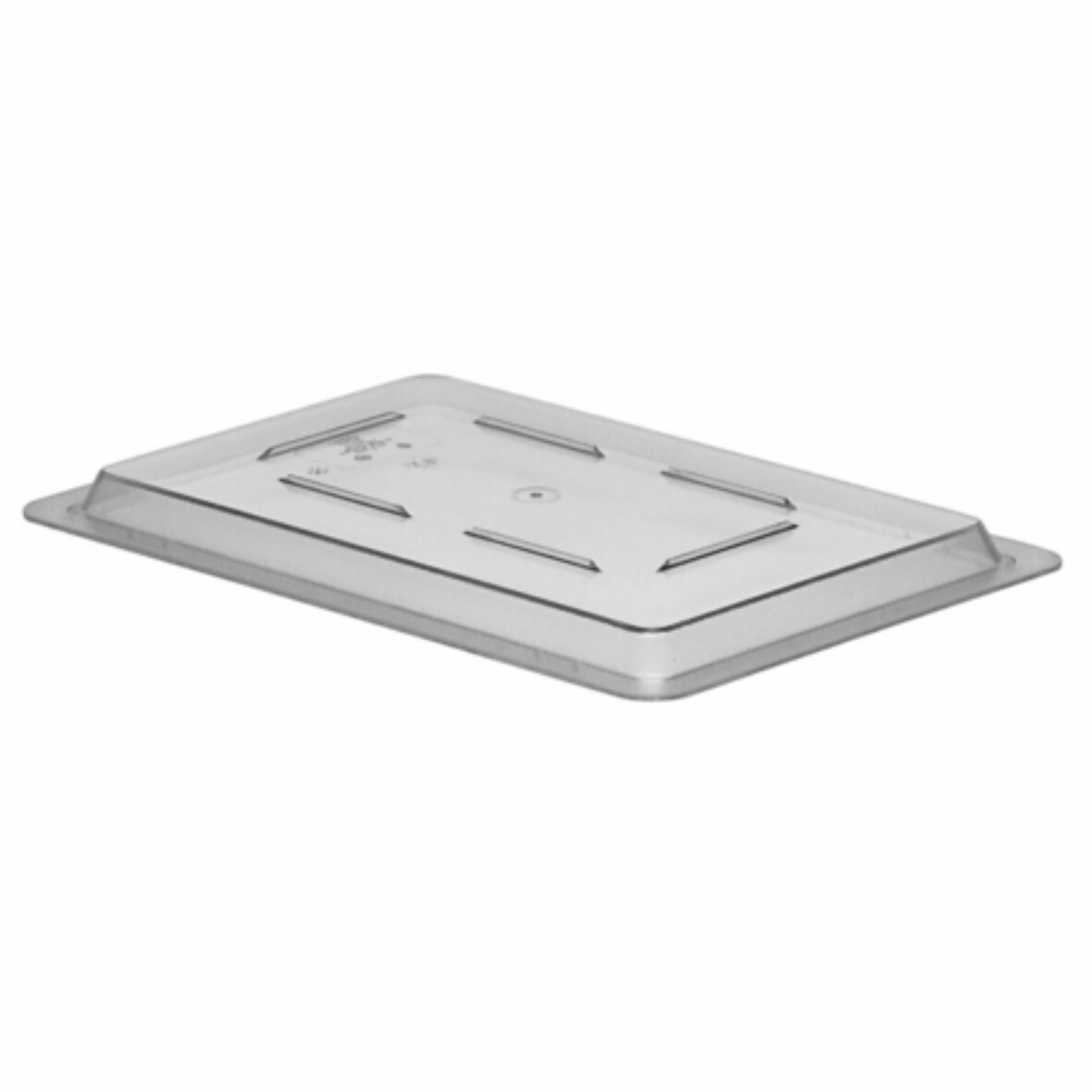 Cambro Food Storage Box Cover Poly Clear 12" × 18" - 1218CCW135