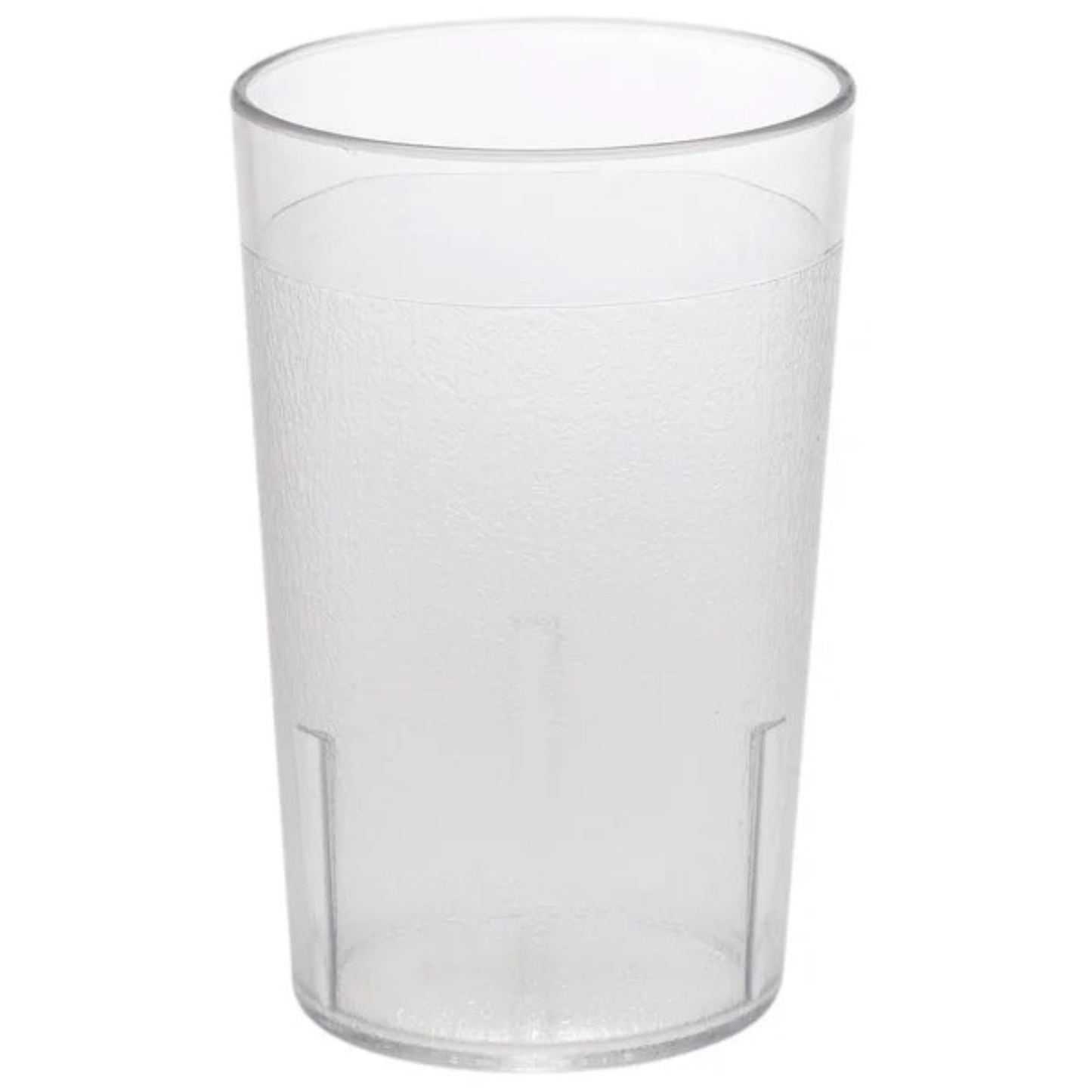 Vaso Cambro de plástico transparente de 8 oz - Paquete de 12 - CAM800PSW12-152