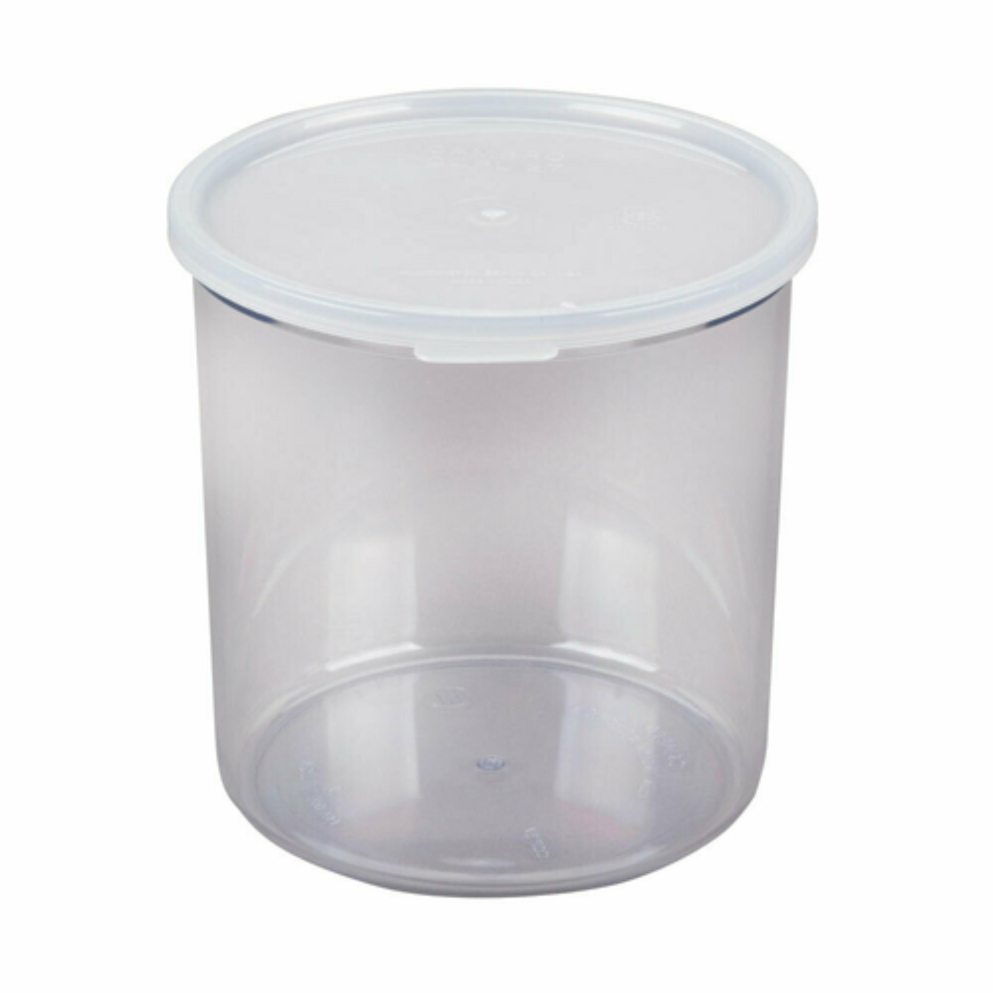 Cambro Camwear® Crock with Lid 2.7 Quart Clear - CCP27-152