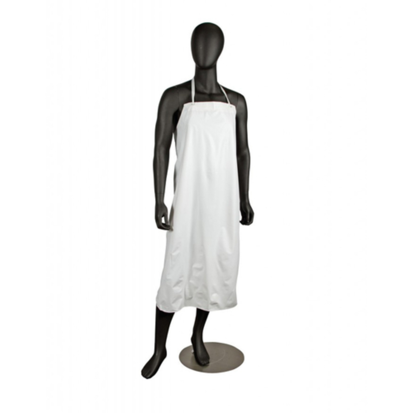San Jamar Vinyl Dishwashing Apron White 20 Mil - 614DVA-WH20