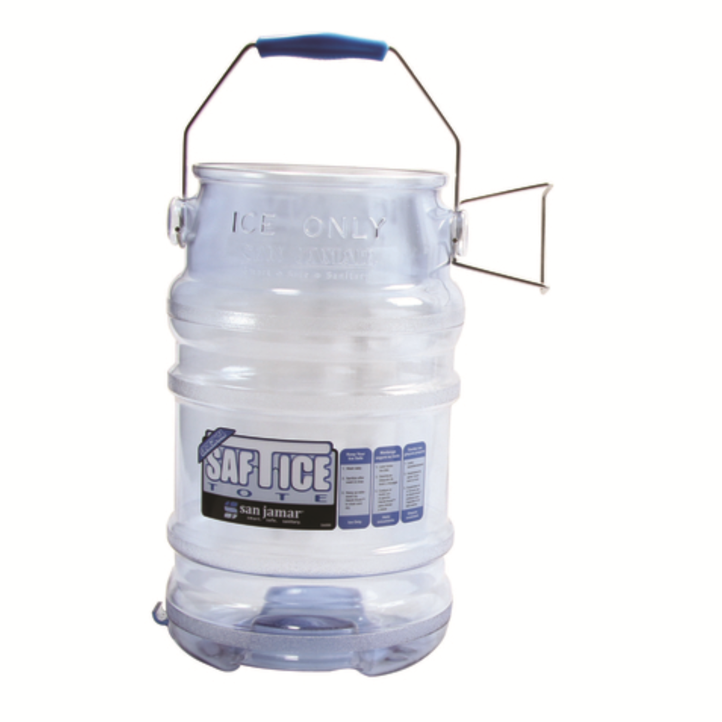 Contenedor de hielo Saf-T-Ice de 6 galones NSF