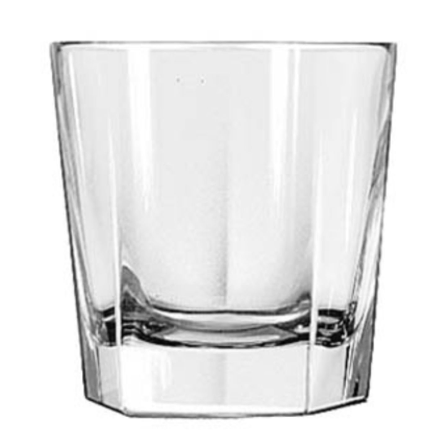 Libbey - Vaso de vidrio doble, estilo antiguo, "Patrón Inverness", 355 ml - CS2D