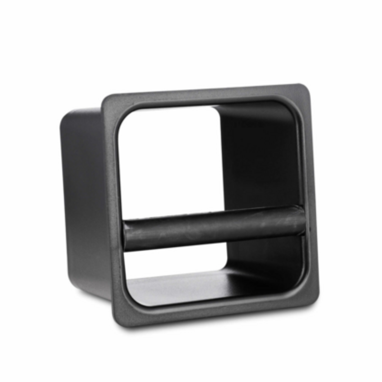 Espresso Parts Open Bottom Knock Box Black - EPKB665B