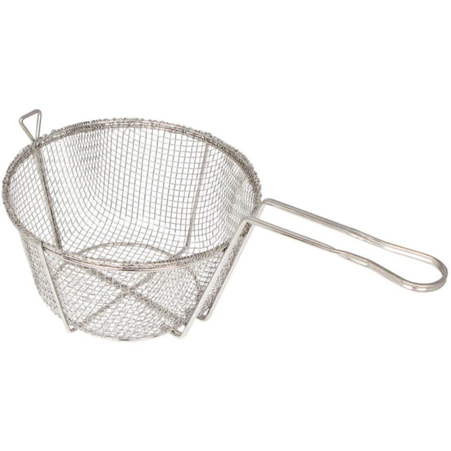 Cesta para freír redonda de malla de alambre de 8,5"