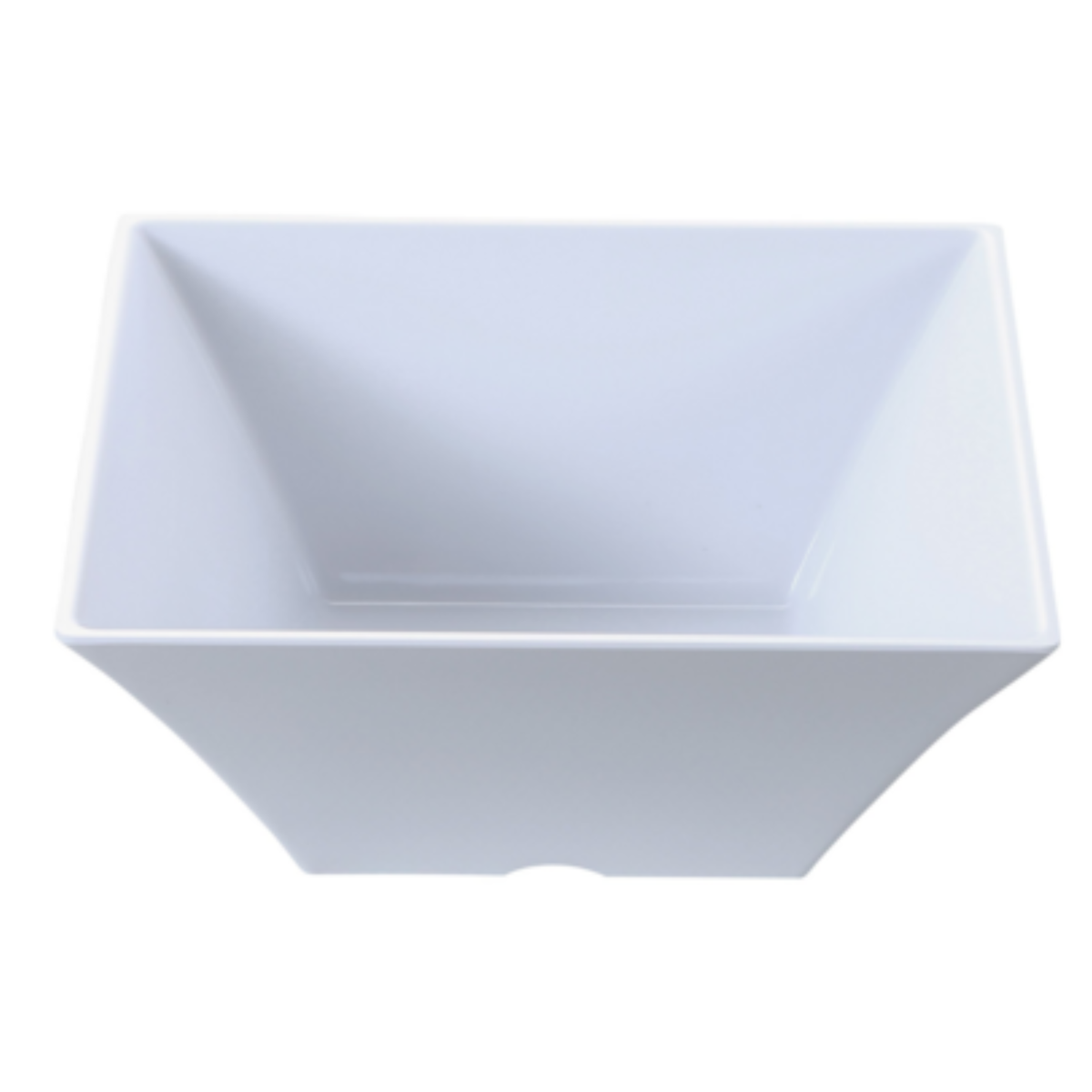 Yanco Rome Bowl, 4 Quart square, melamine, white - RM-4109