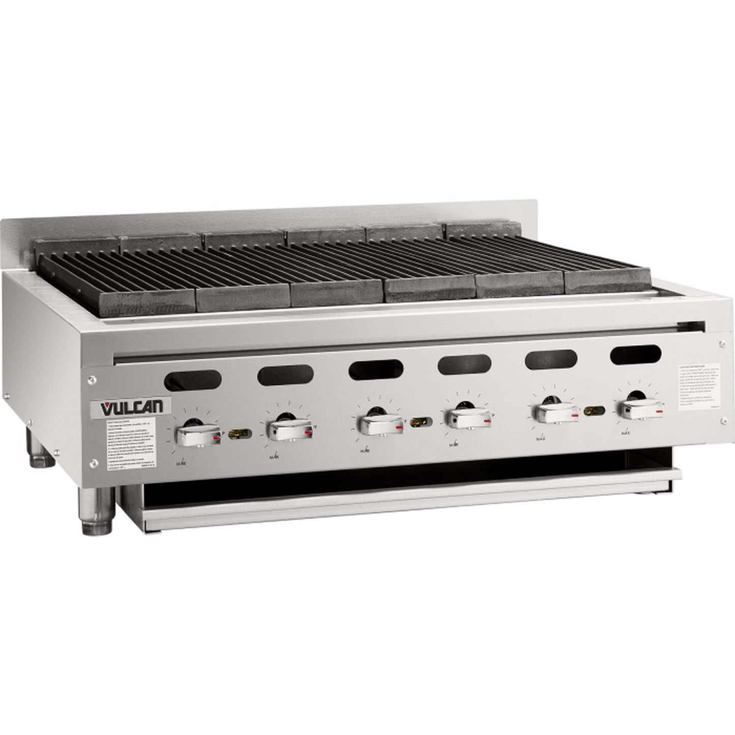 Vulcan Achiever Countertop Radiant Gas Charbroiler NSF 36" - VACB36-101