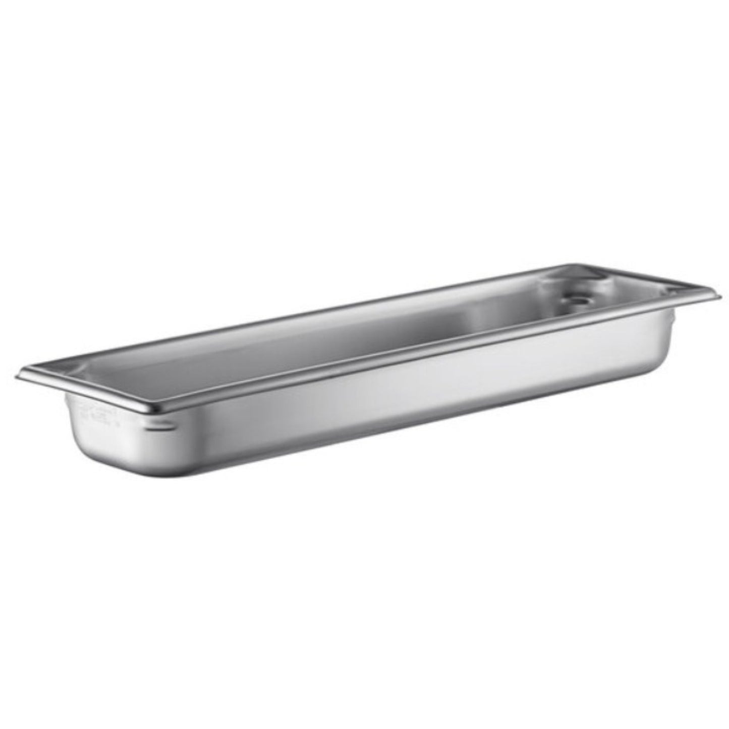 Sartén para mesa de vapor Vollrath, tamaño mediano, larga, "Super Pan" V, 6,35 cm de profundidad - 30522