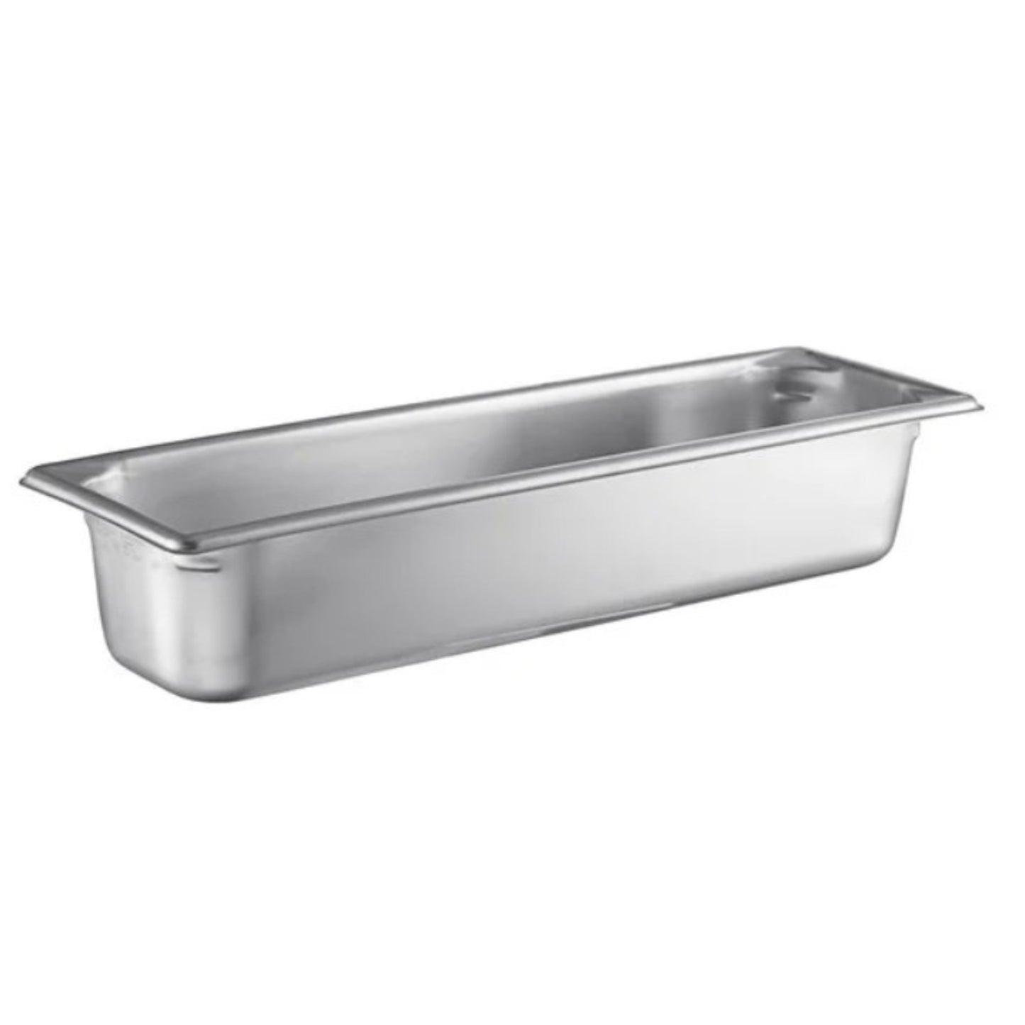 Sartén para mesa de vapor Vollrath, tamaño mediano, larga, "Super Pan" V, 4" de profundidad - 30542