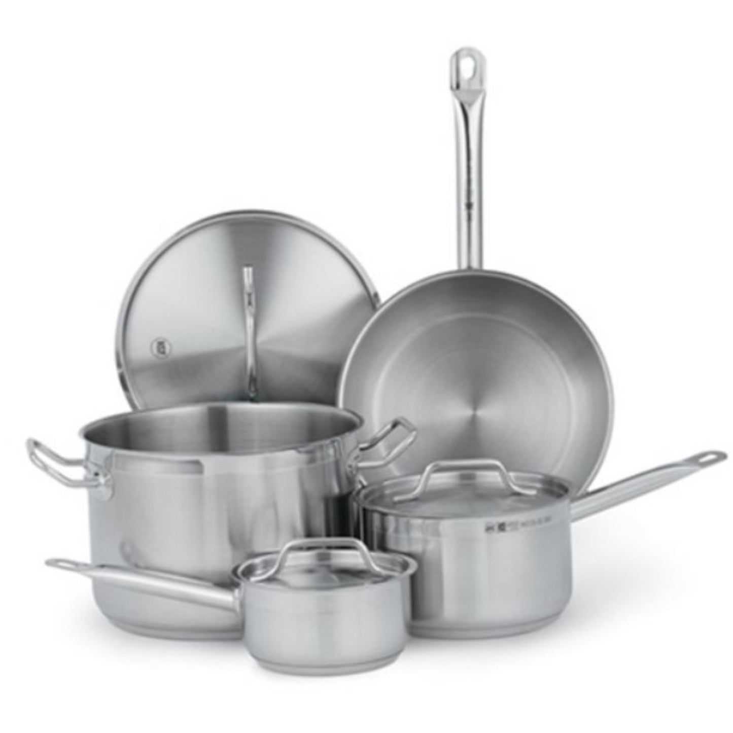 Vollrath Cookware Set, 7 pc. Professional Stainless Steel - 3822 Vollrath