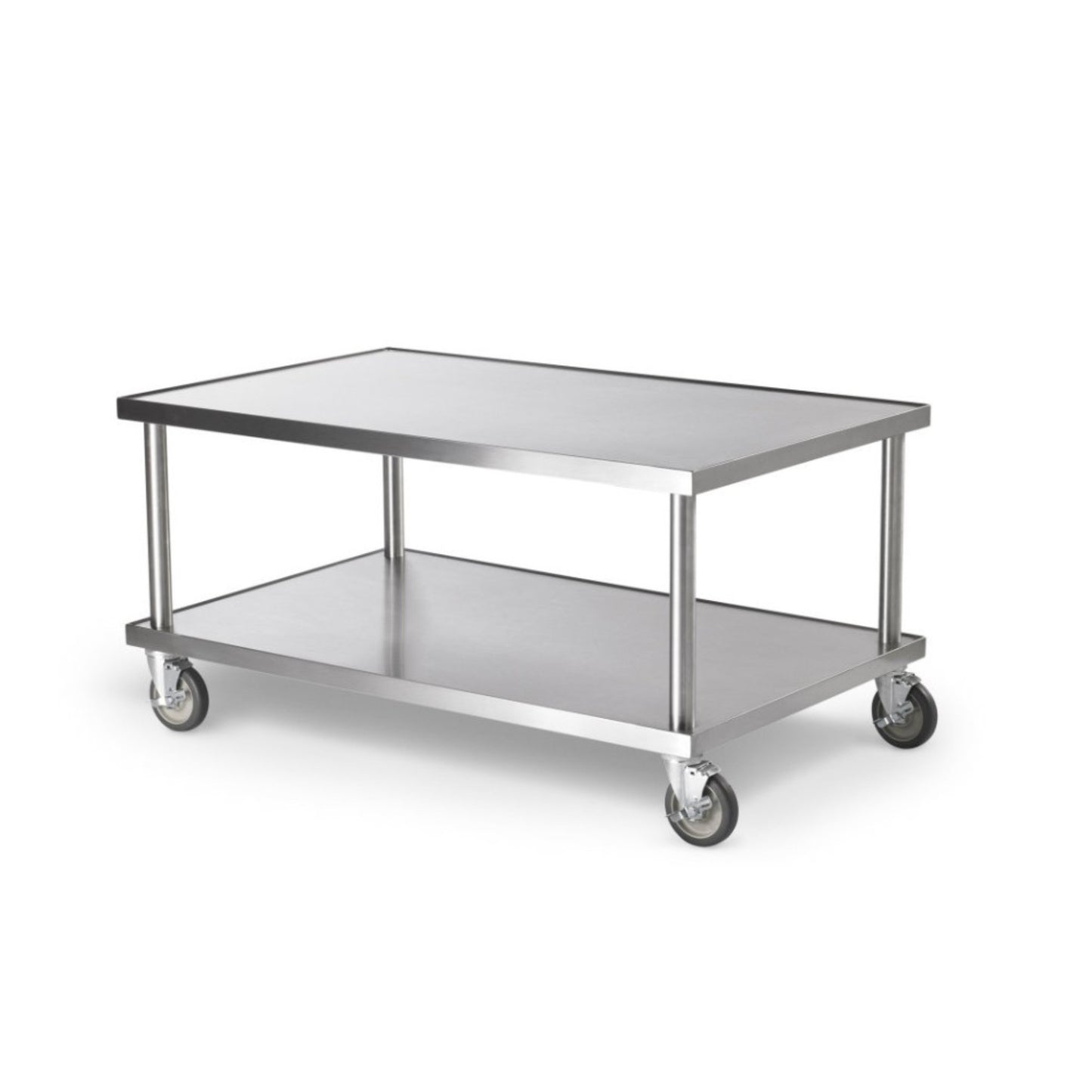 Soporte para equipo Vollrath, 91 cm de ancho x 76 cm de profundidad x 61 cm de alto, ruedas de 12,7 cm - 4087936