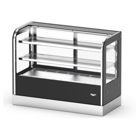 Vollrath 加热展示柜,台面,全套服务 35.9"x21.5"x37"H - HDCCB-36