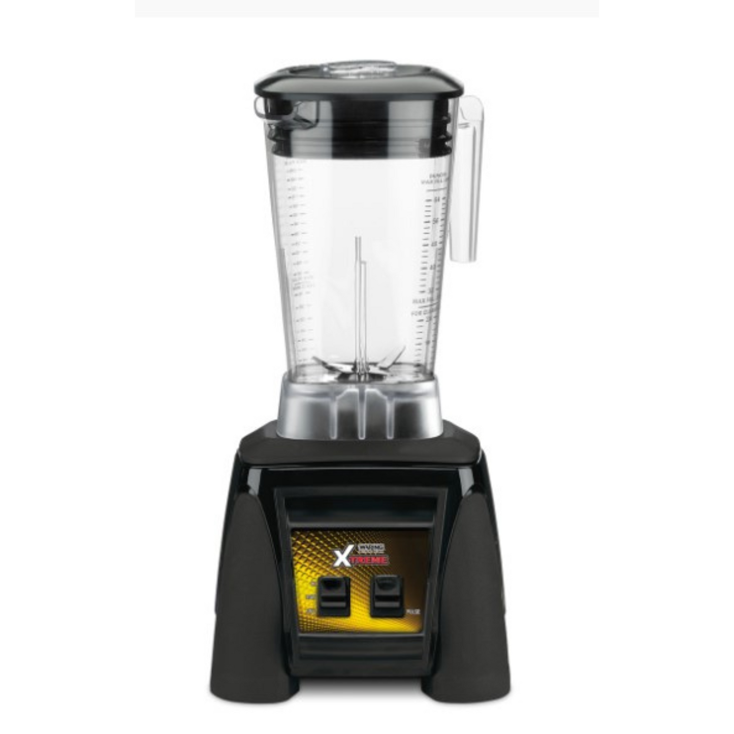 Waring 搅拌机,64 盎司透明容器 - 黑色底座 - MX1000XTX