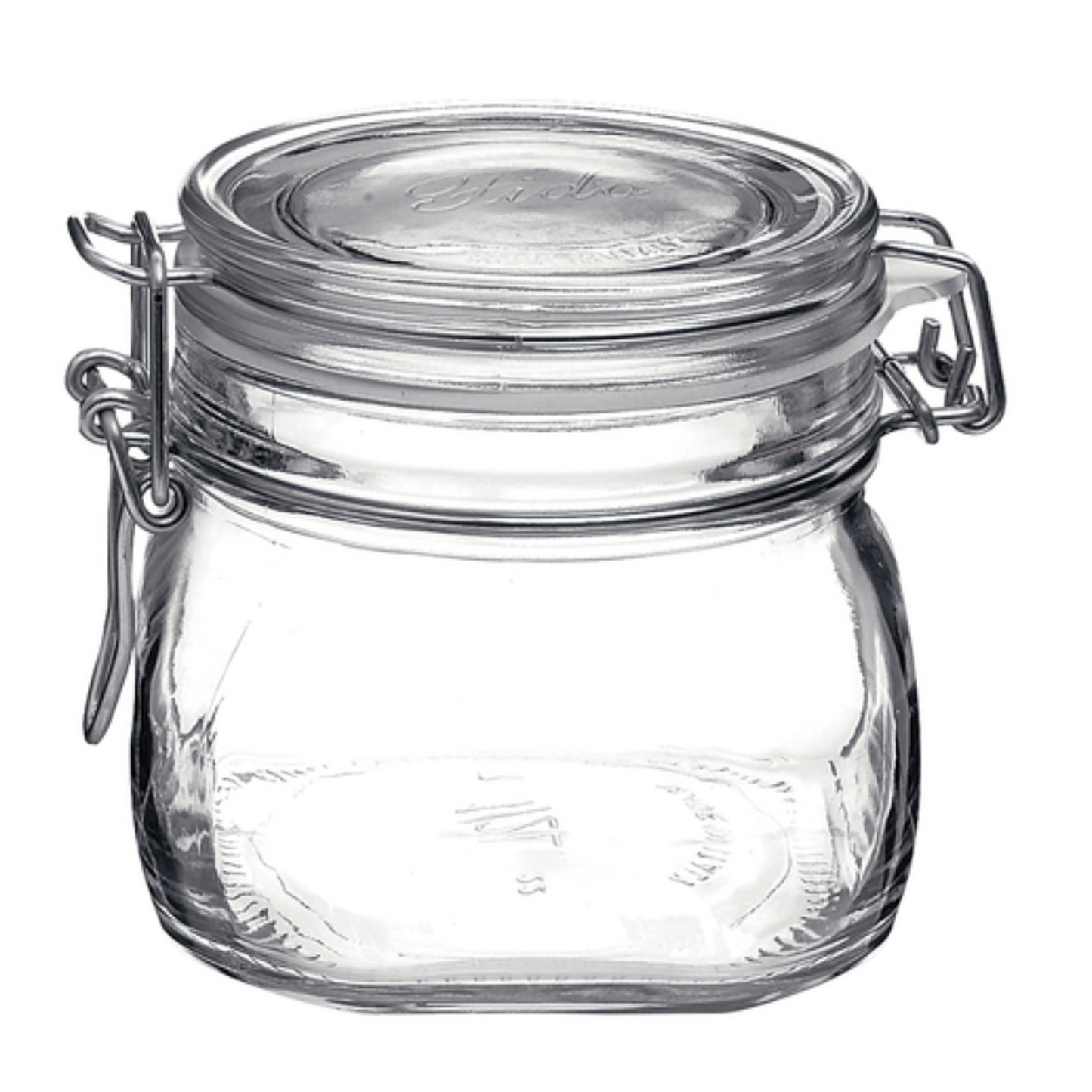 Fido Jar 19oz Clear w/Gasket Steelite