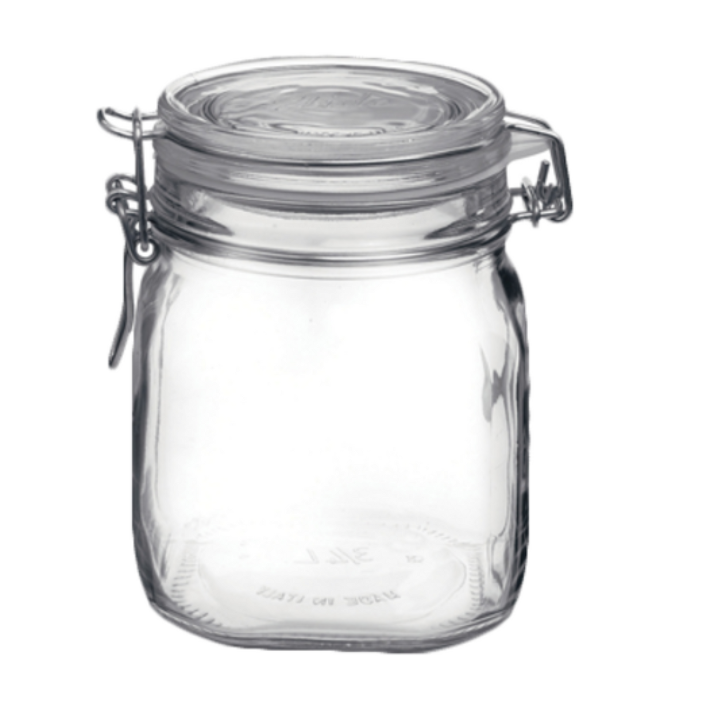 Fido Jar 29oz Clear w/Gasket Steelite