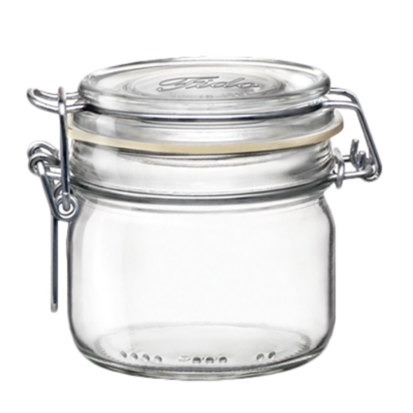 Fido Jar 7-3/4oz Clear w/Gskt Steelite
