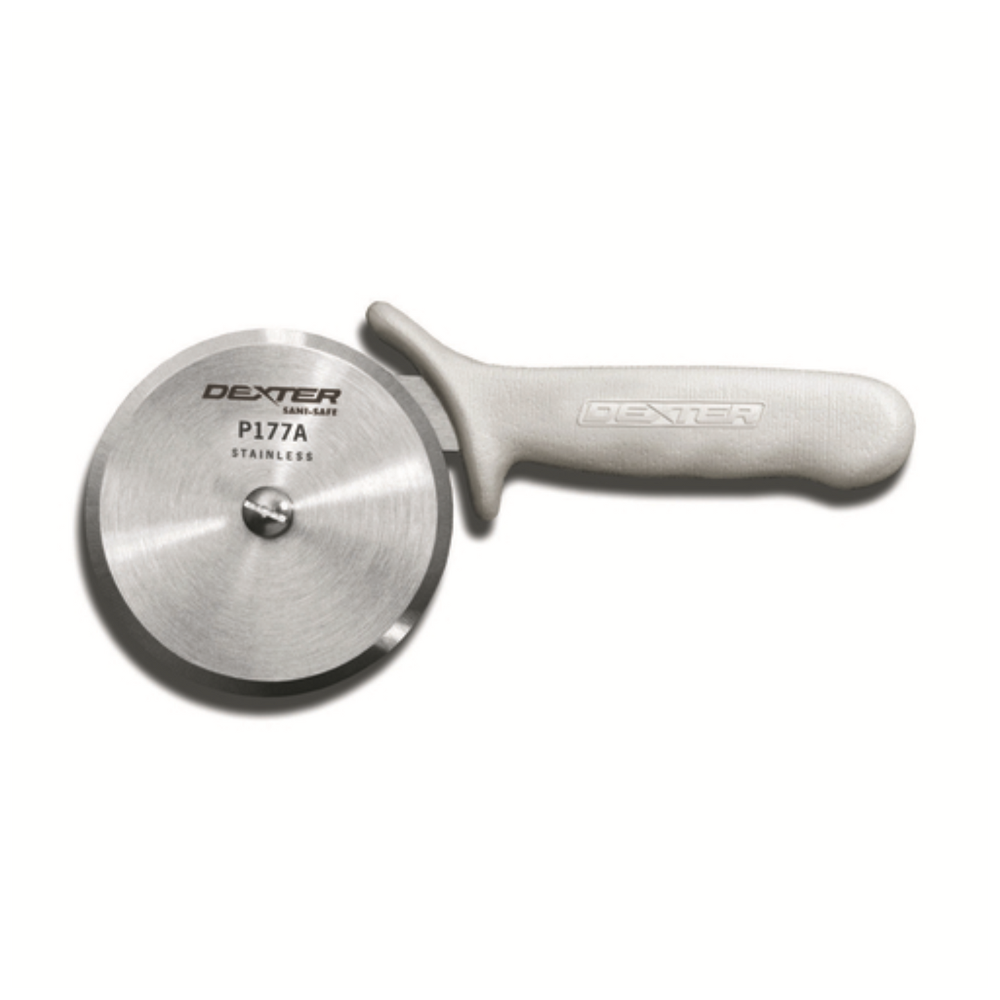SaniSafe 4" Pizza Cutter White Dexter-Russell