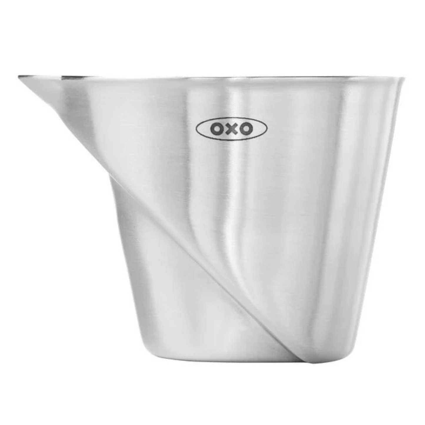 OXO Measuring Cup, Mini Angled - Stainless Steel - 1233080 OXO