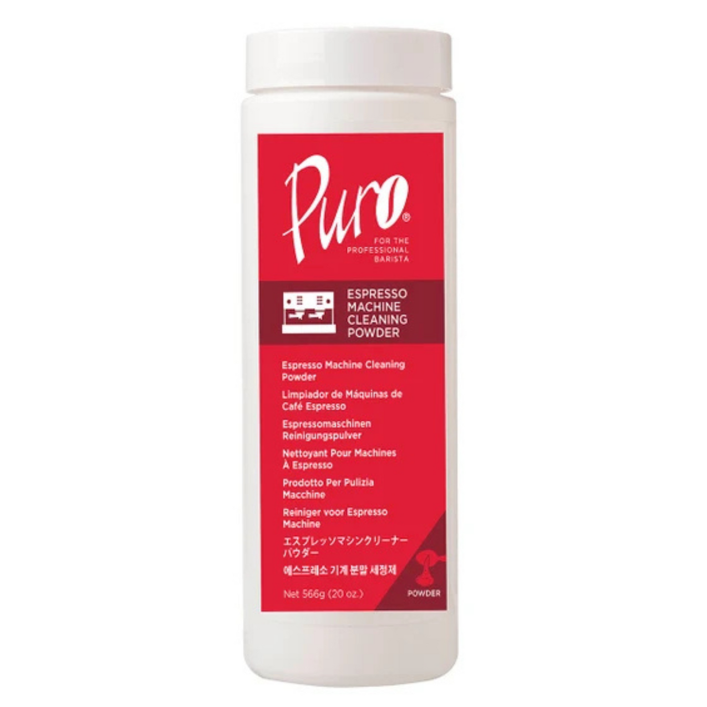 Espresso Machine Clean Powder 20oz URX18-P20-12