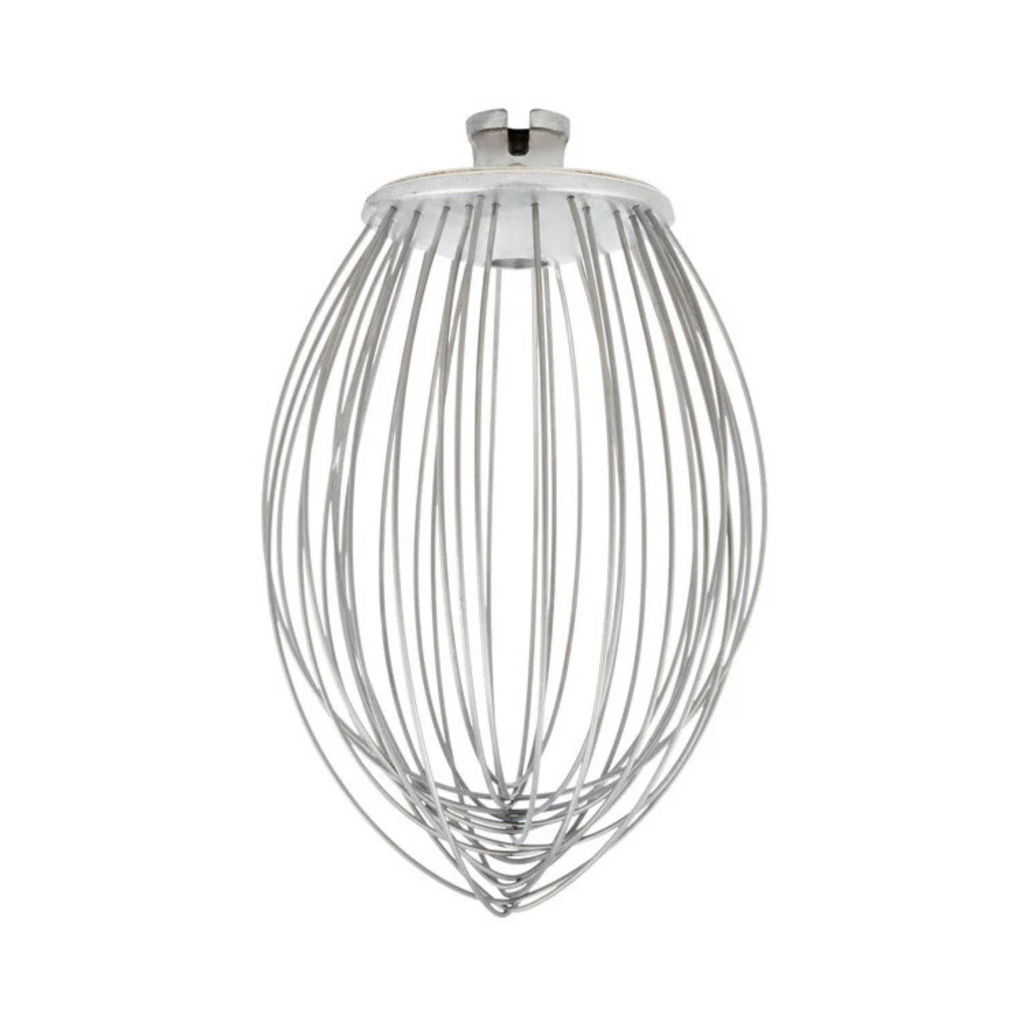 Batidor de alambre Hobart D de acero inoxidable de 20 cuartos - DWHIP-HL20