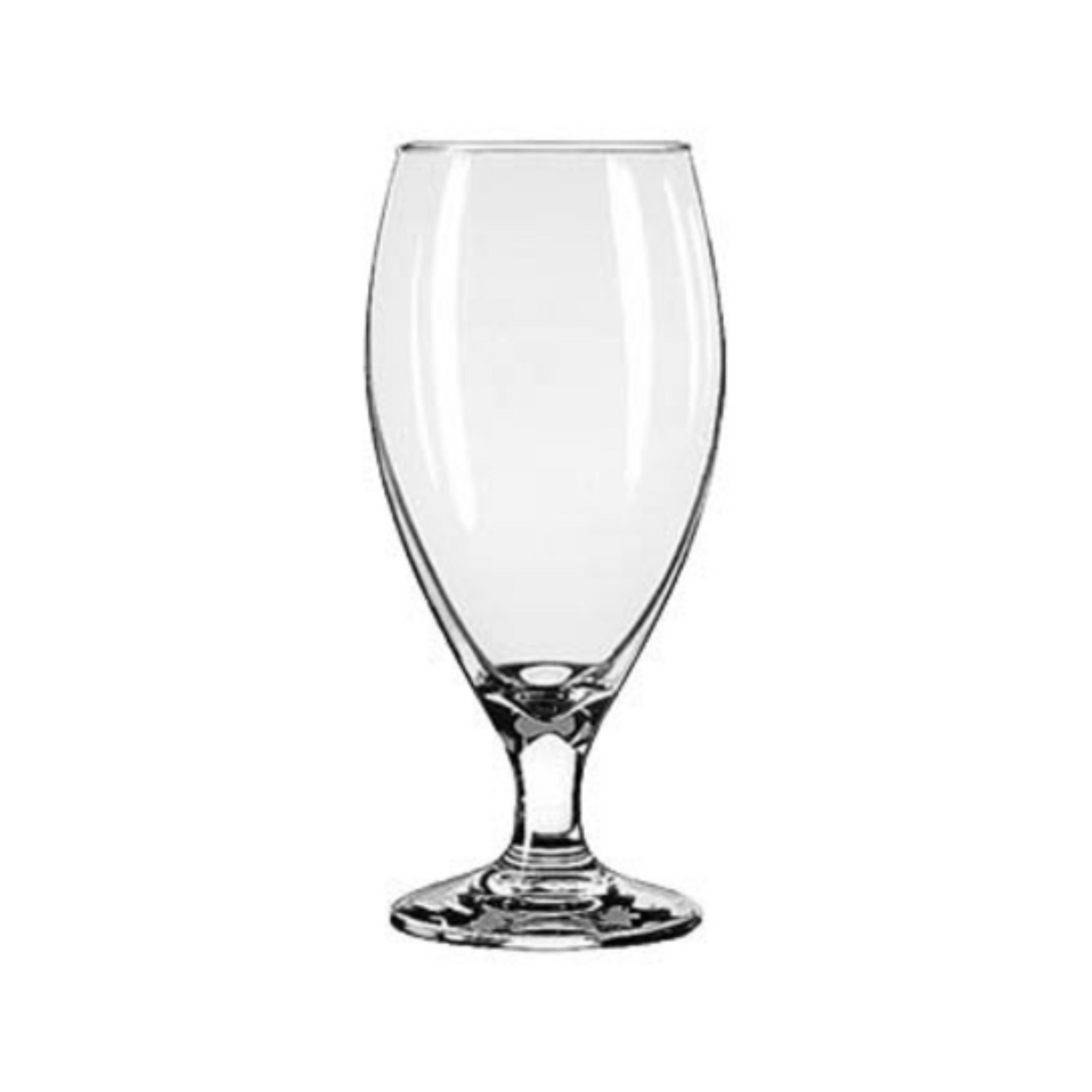 Vaso de cerveza de 14.75 oz con forma de lágrima - LIB3915