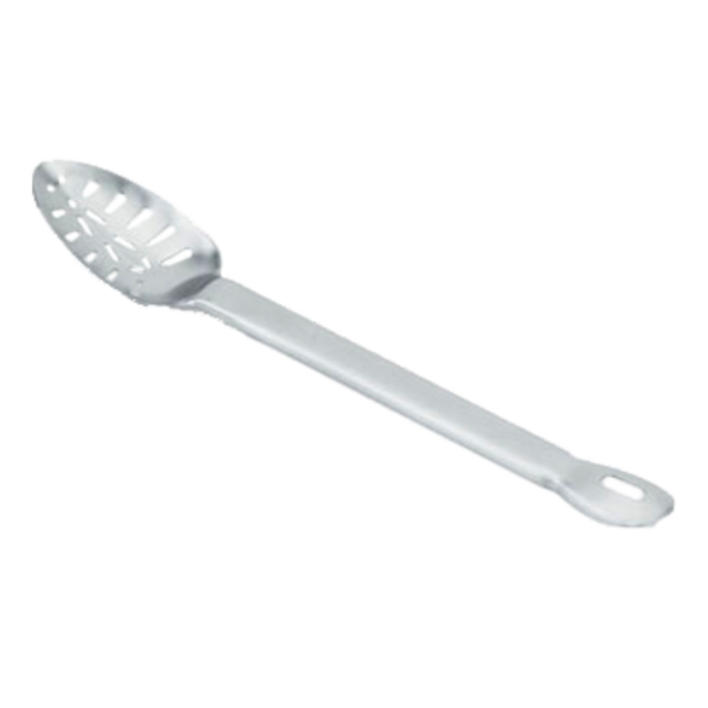 Cuchara para servir Vollrath, acero inoxidable ranurado de 13 1/4" de alta resistencia - 64405