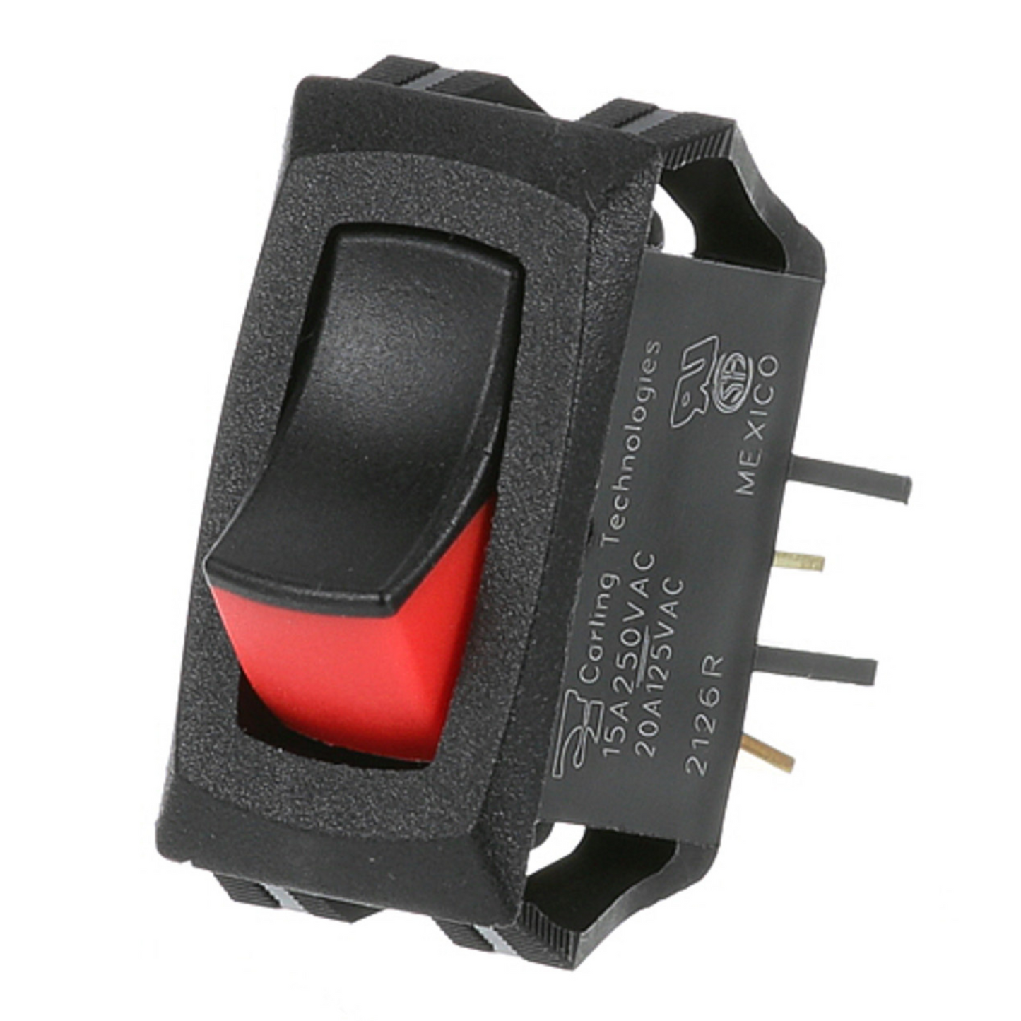 421152 - ROCKER SWITCH 9/16 X 1-1/8 SPST