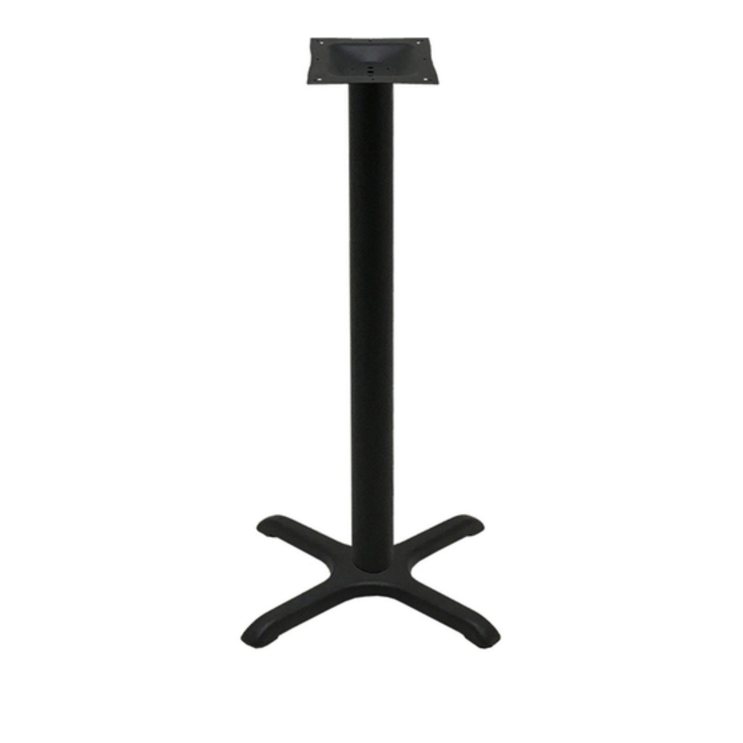 Oak Street Table Base, 22" x 22" Bar Height Base Black - B22-BAR Oak Street