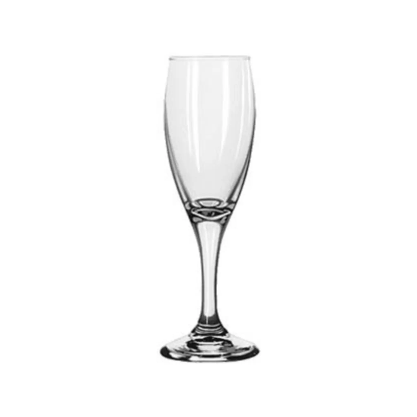 Flute Glass 5-3/4oz Teardrop Libbey