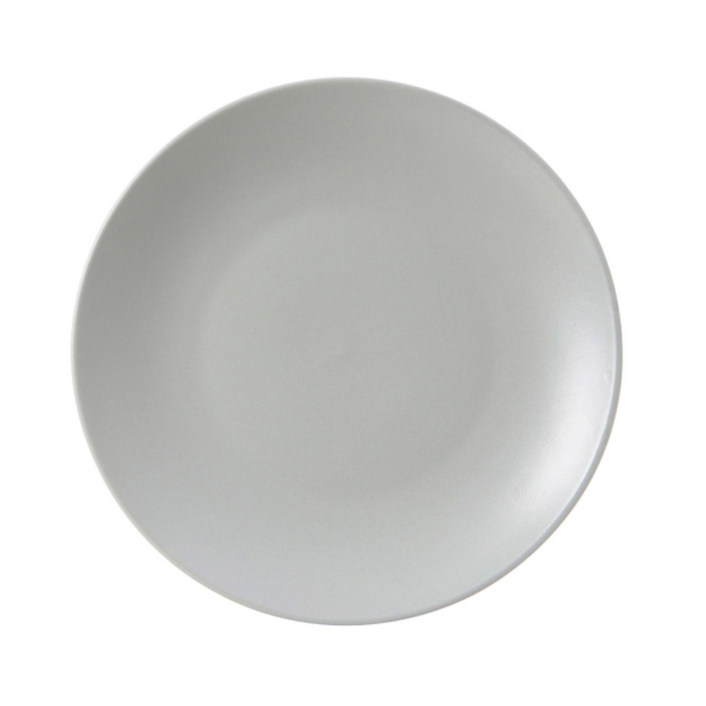 Tuxton Plate, 10-1/4" Coupe,Matte Gray -