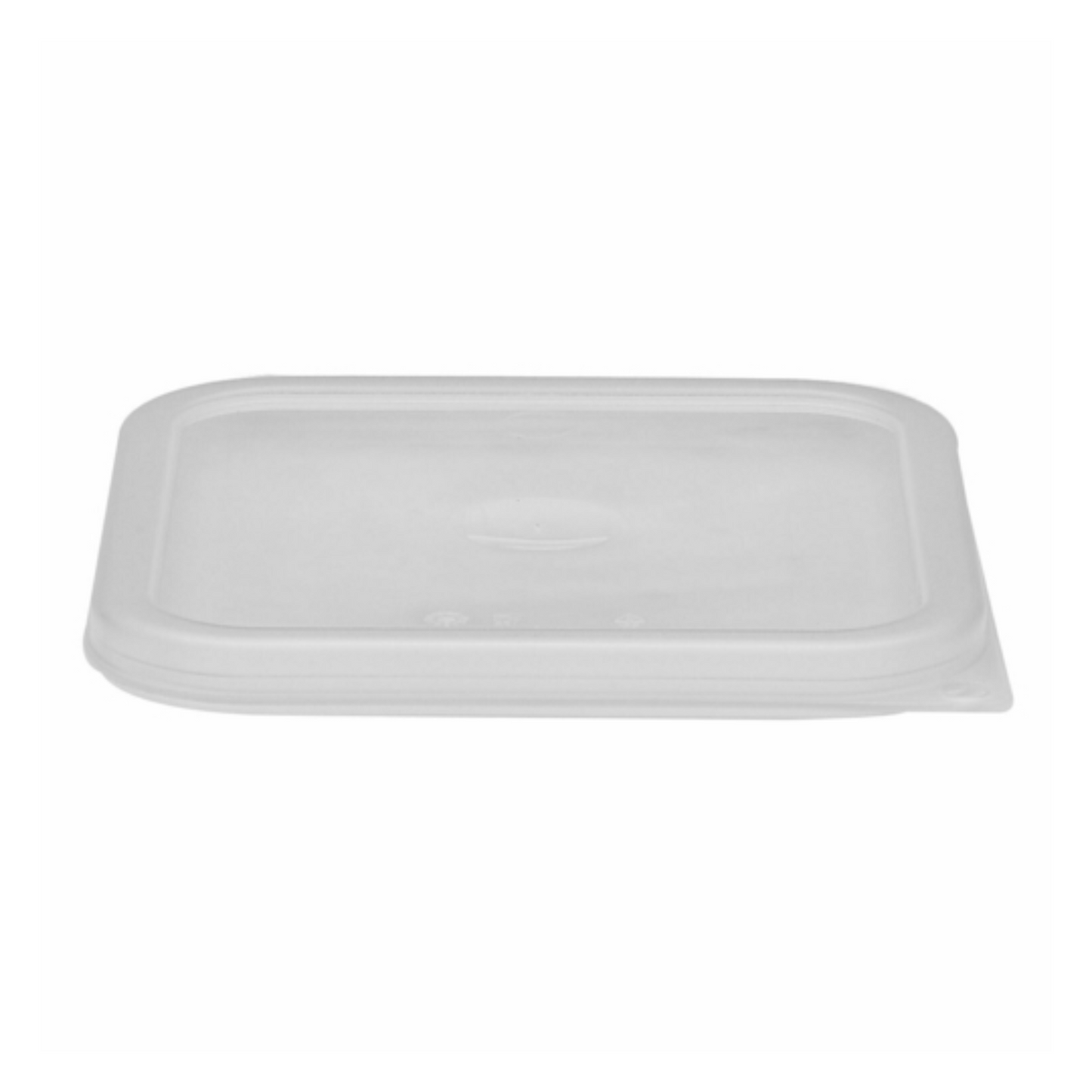 Cambro Seal Cover, Camsquare 6 & 8 Quart, Translucent, NSF - SFC6SCPP190