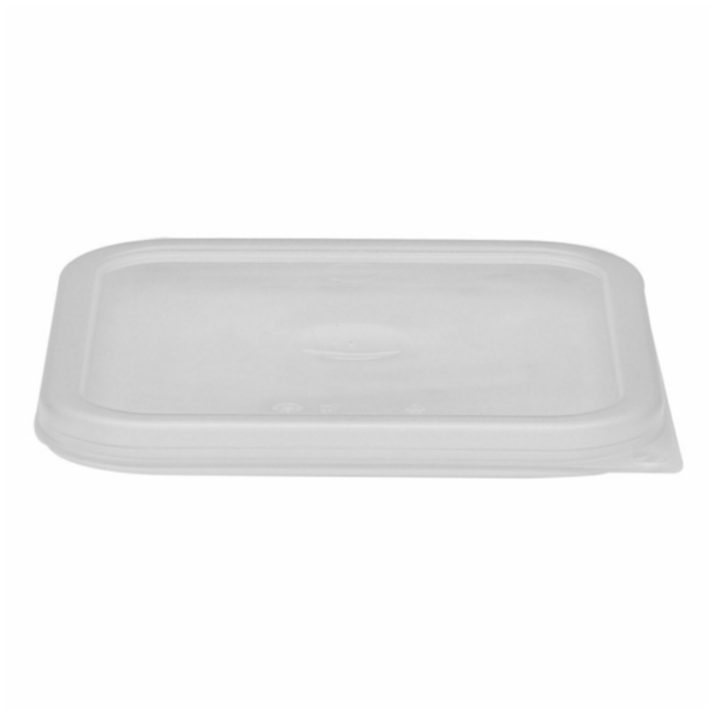 Cambro Seal Cover, Camwear Camsquare 12, 18 & 22 Qt, Translucent, NSF - SFC12SCPP190
