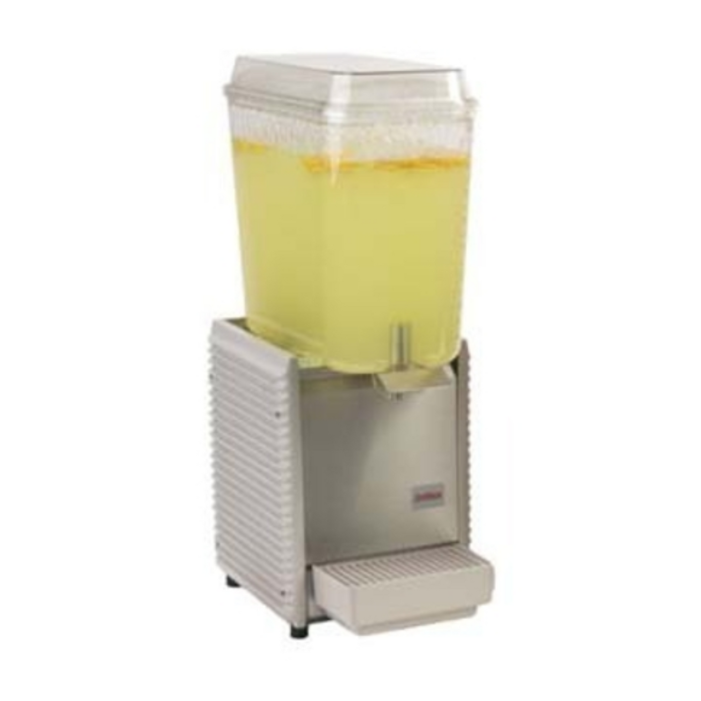 Grindmaster - Single 5G Elec Bev Dispenser, Plastic Side Panels and Drip Tray - D15-4