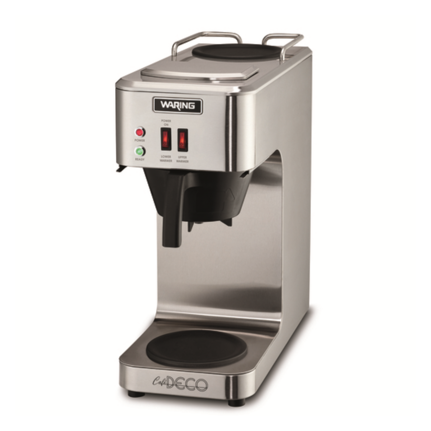 Waring - Coffee Brewer, Pourover, 2-Burners, 120v/60/1-ph, Does NOT include Carafs - WARWCM50